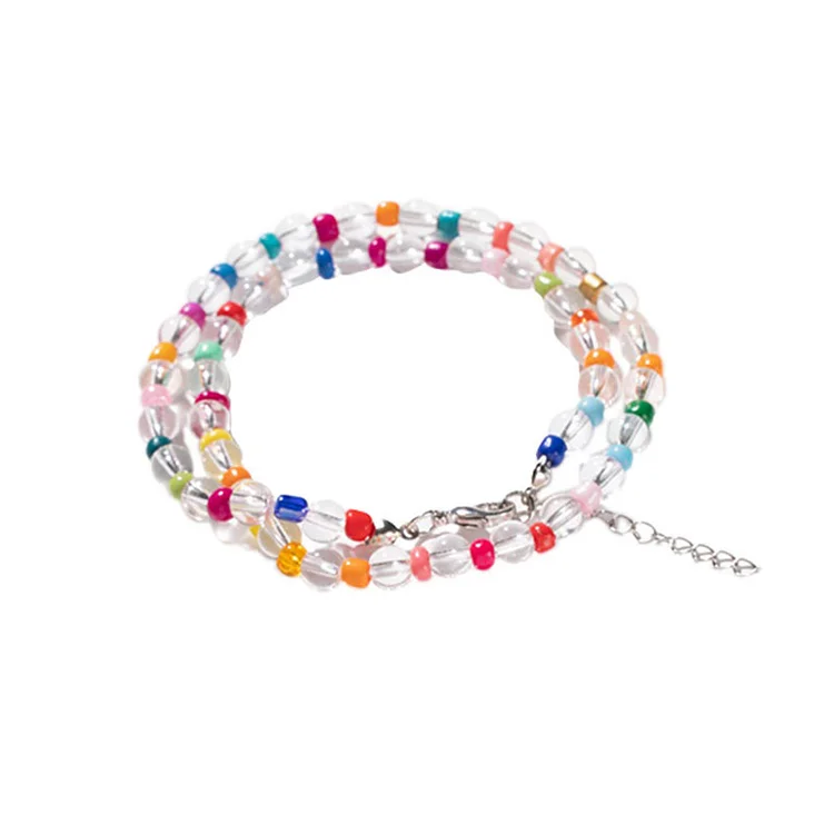 Kpop Idol Inspired Bracelet Pt.3 💖 Size : +- 16 cm (bisa custom) Available  on Shopee 🧡 #gelangmanik #gelangkpop #gelangkpopmura... | Instagram