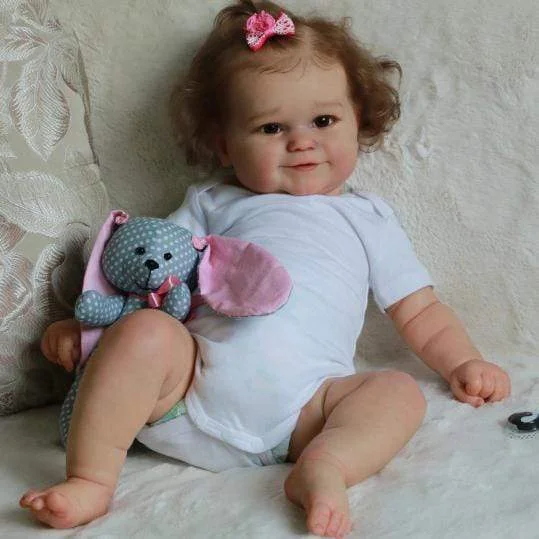 20'' Kleine Amari Süßee Reborn Baby Puppe -Realistisch Und Lebensecht ( mit Stimm- und Herzmodul) - RSDP-Rebornbabypuppen-Rebornbabypuppen.de®