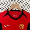 2002/2004 Retro Manchester United Home Football Shirt 1:1 Thai Quality Kids Size
