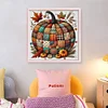 Colorful Mosaic Pumpkin-14CT Counted Cross Stitch 40*40cm/15.75*15.75in