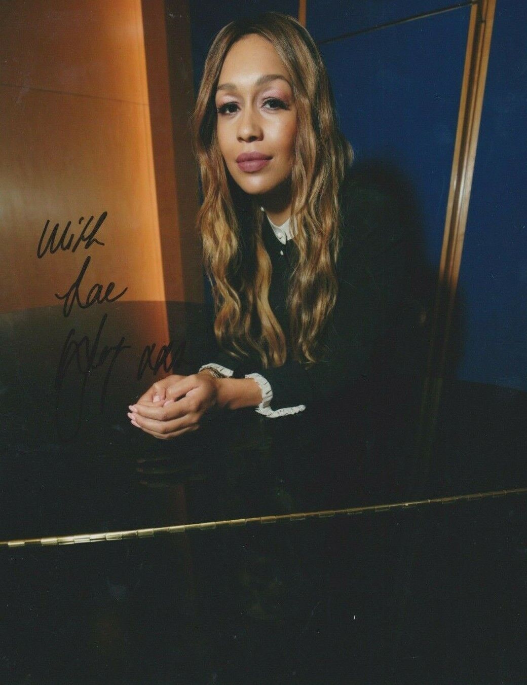 Rebecca Ferguson (Singer) **HAND SIGNED** 10x8 Photo Poster painting ~ AUTOGRAPHED