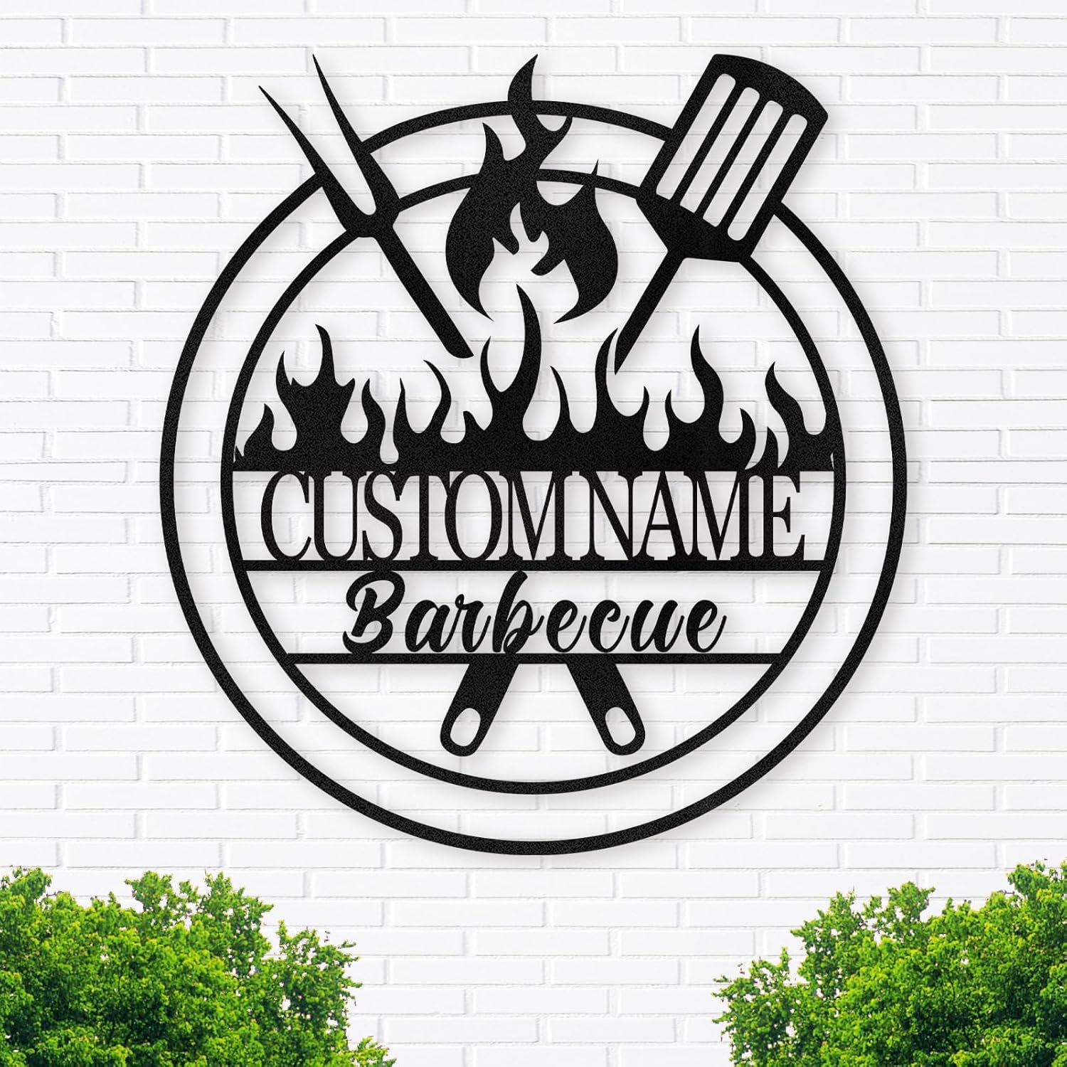 Personalized Kitchen Metal Sign - Kitchen Signs Wall Decor Rustic Metal ...