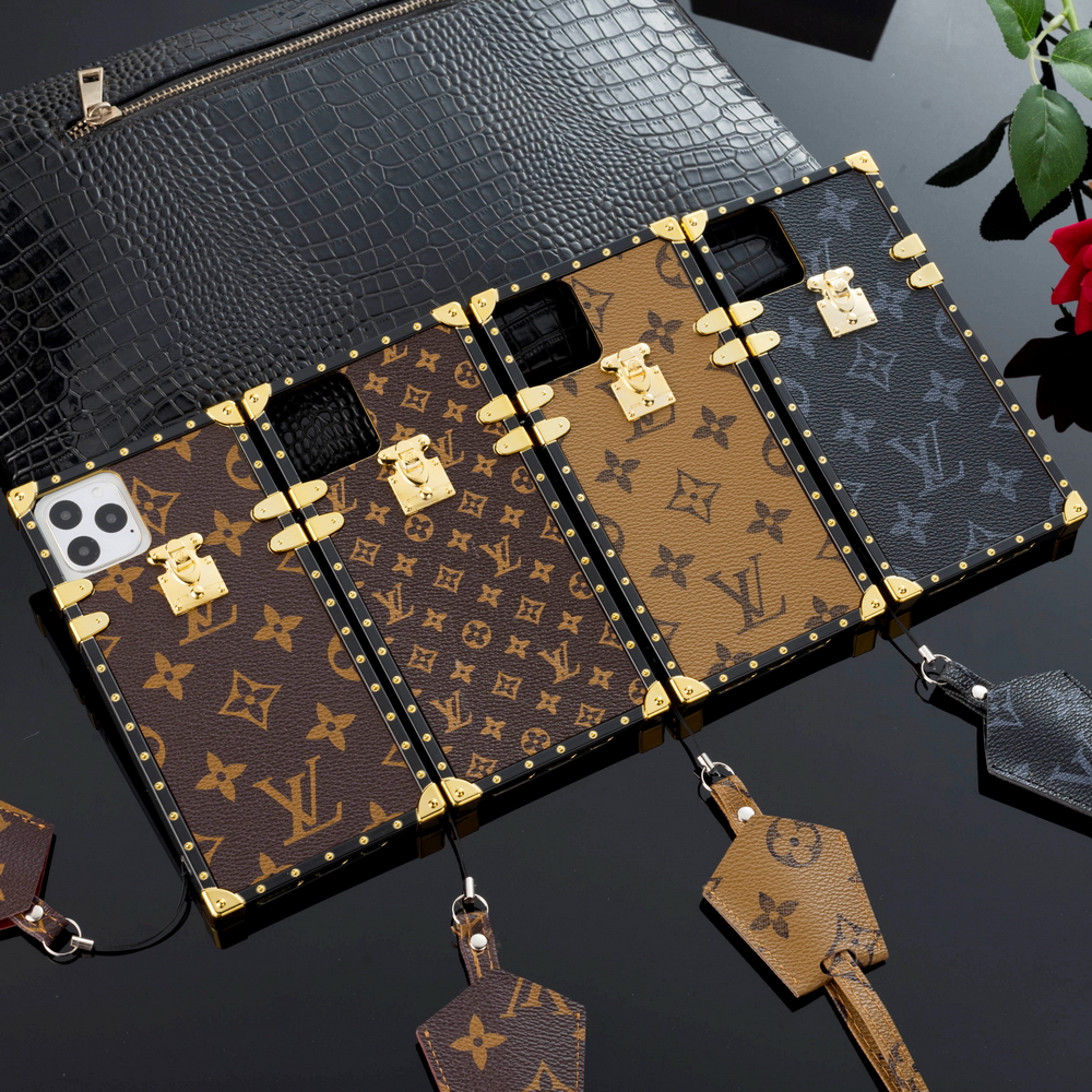 Classic Louis Vuitton Catwalk Crossbody Style Samsung Galaxy Cover Apple iPhone Cnvas Trunk Case
