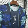 2025 Brazil Special Edition Blue Cheetah Football Shirt 1:1 Thai Quality