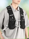 Hydration Running Vest Lightweight Cycling Backpack Multi-pockets for Men Women