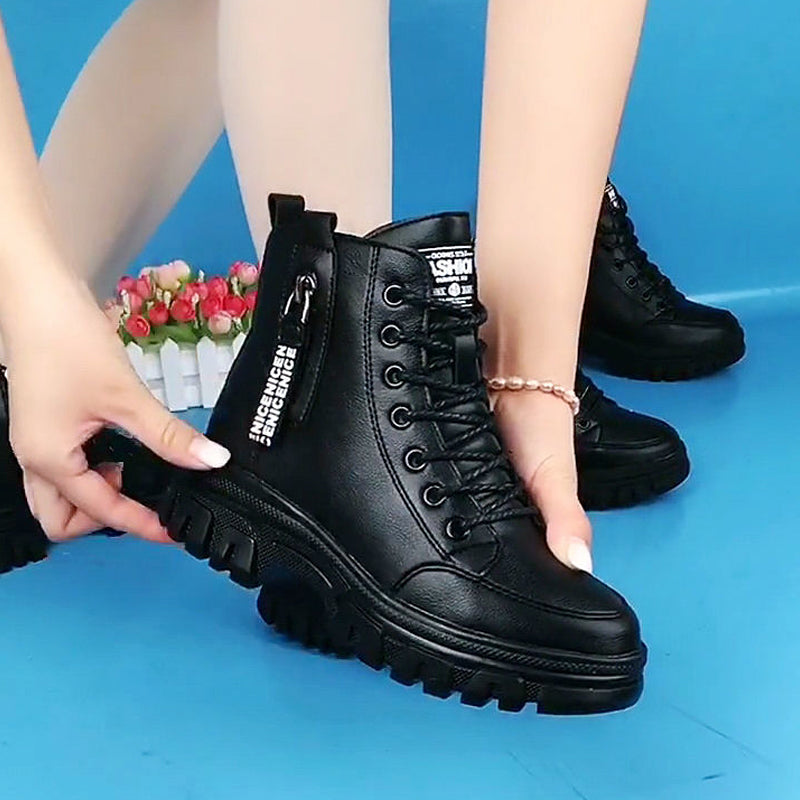 Women’s High Heel Martin Boots