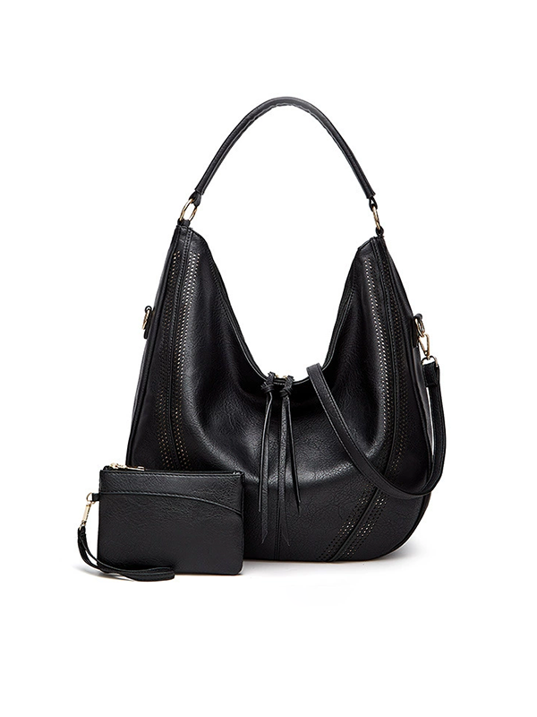 Large Capacity PU Leather Tote Bag