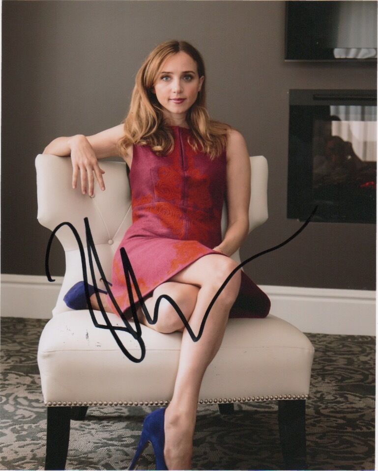 Zoe Kazan Autographed Signed 8x10 Photo Poster painting COA #4