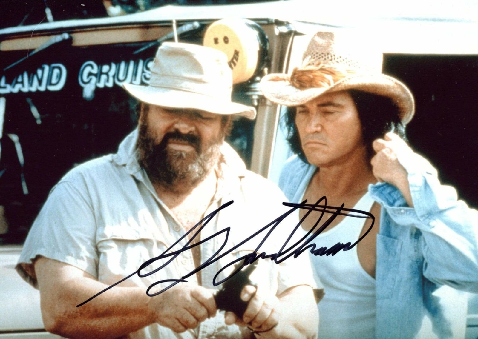 ACTOR Sonny Landham (+) autograph, signed Photo Poster painting