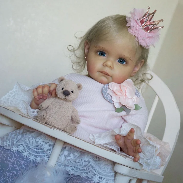 [Heartbeat💖 & Sound🔊] 17" Real Weighted Reborn Baby Toddler Girl Doll Sunre, Kids Gift Idea Rebornartdoll® RSAW-Rebornartdoll®