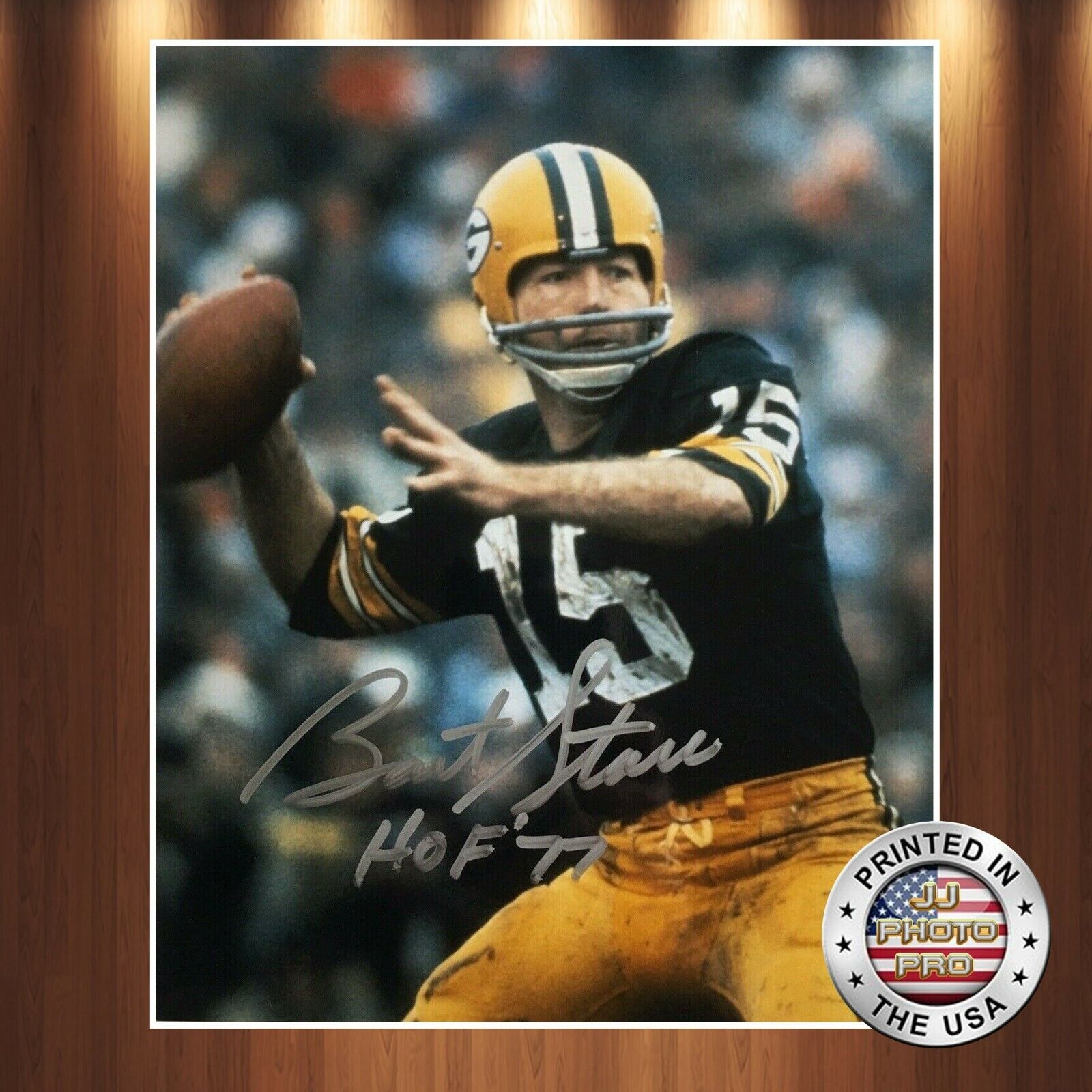 Bart Starr Autographed Signed 8x10 High Quality Premium Photo Poster painting REPRINT