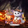 Acryl Halloween Katze - 5d DIY Handwerk Ornament