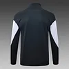 2025/2026 Chelsea Long pull Training Suit Dark Gray Football Shirt 1:1 Thai Quality