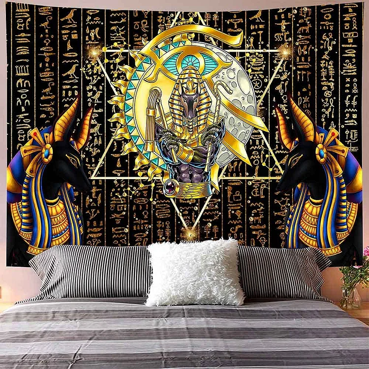 Anubis - Printed Tapestry