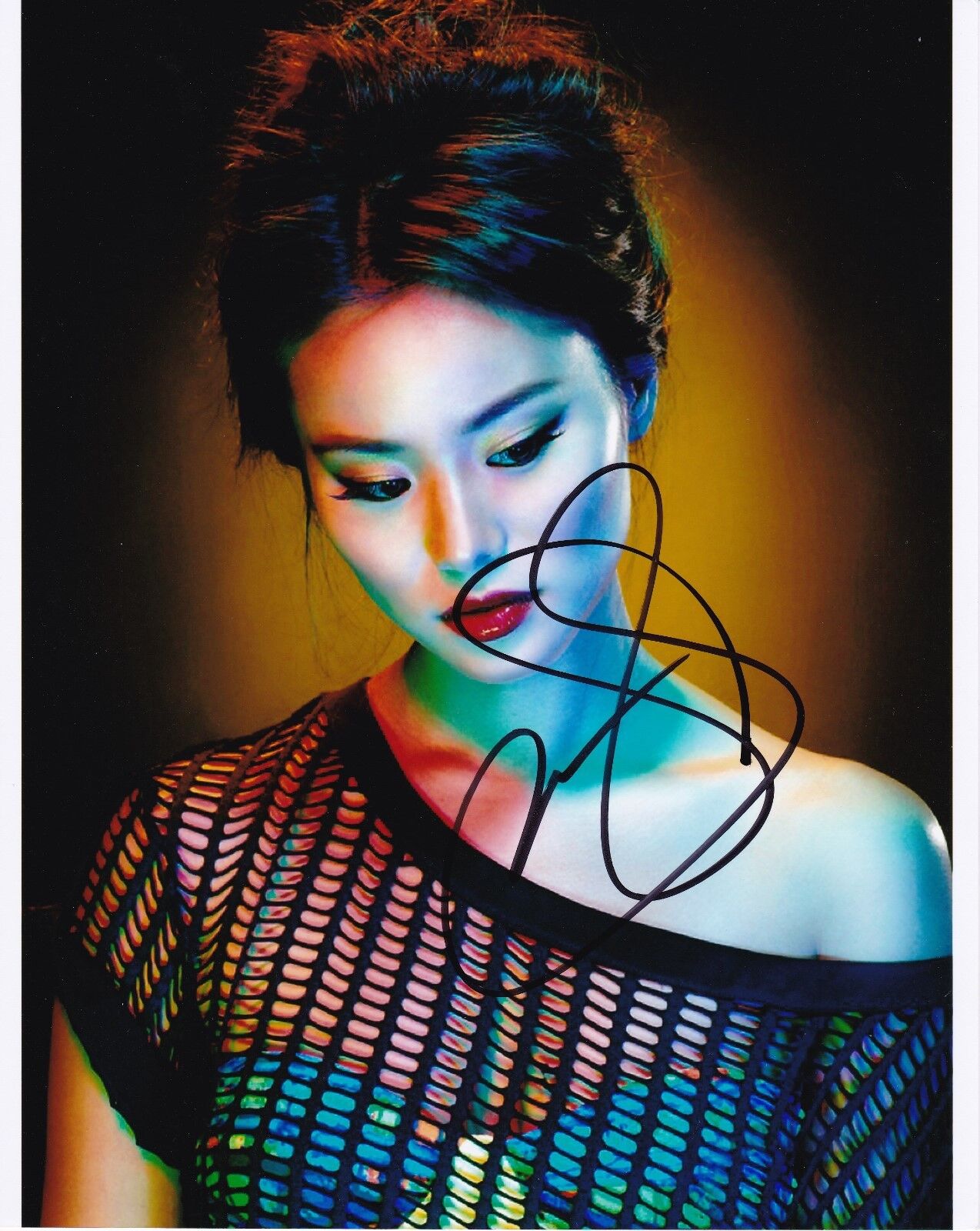 Jamie Chung Autographed 8x10 Photo Poster painting with CoA