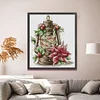 Christmas Oil Lamp-14CT Stamped Cross Stitch 22*26cm/8.66*10.24in
