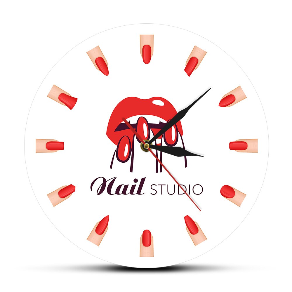 

Hair Salon - Frameless Acrylic Wall Clock, 501 Original