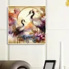 Crane Glass Painting-Full Round Diamond Painting 40*40CM
