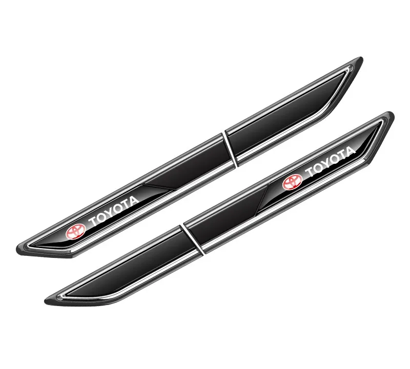 Car protective metal car stickers, side emblems, and exterior trim