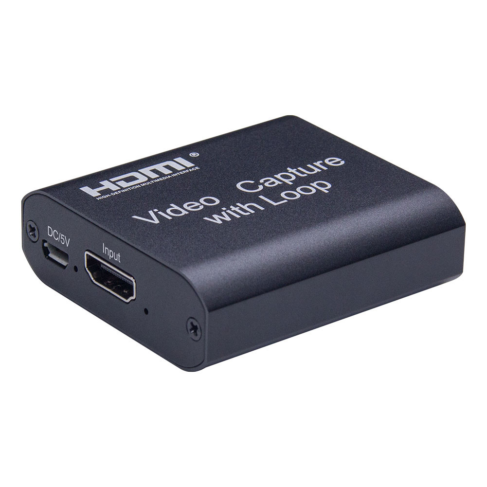 

4K HDMI to USB2.0 Capture Card Game Live Streaming Loop Video Recording Box, 501 Original