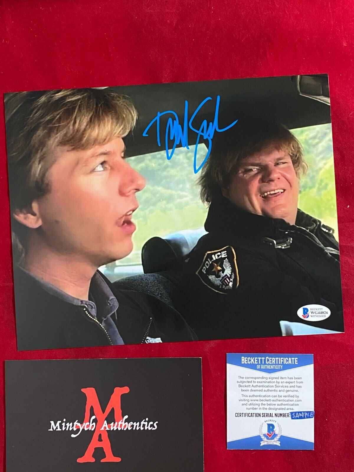 DAVID SPADE AUTOGRAPHED SIGNED 8x10 Photo Poster painting! BLACK SHEEP! BECKETT COA SNL! COMEDY!