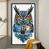 Owl Silhouette-11CT Stamped Cross Stitch 40*70cm/15.75*27.56in (Big Size) tapestrymarket