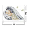Baby Angel-11CT Counted Cross Stitch Kit(49*34cm)