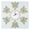 DIY Butterfly Special Shaped Diamond Painting Cross Stitch Clock Home Decor