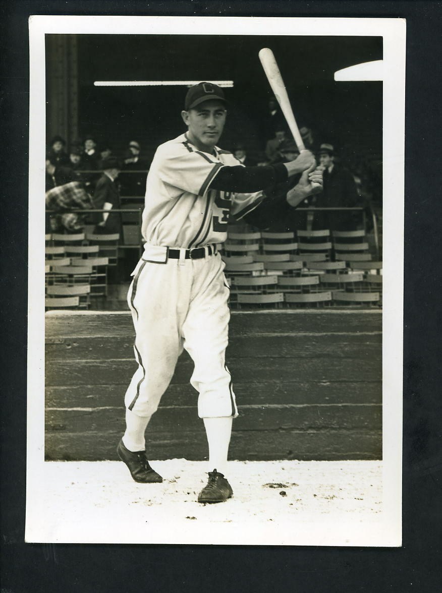 Don Kolloway circa 1940's Press Original Photo Poster painting Chicago White Sox