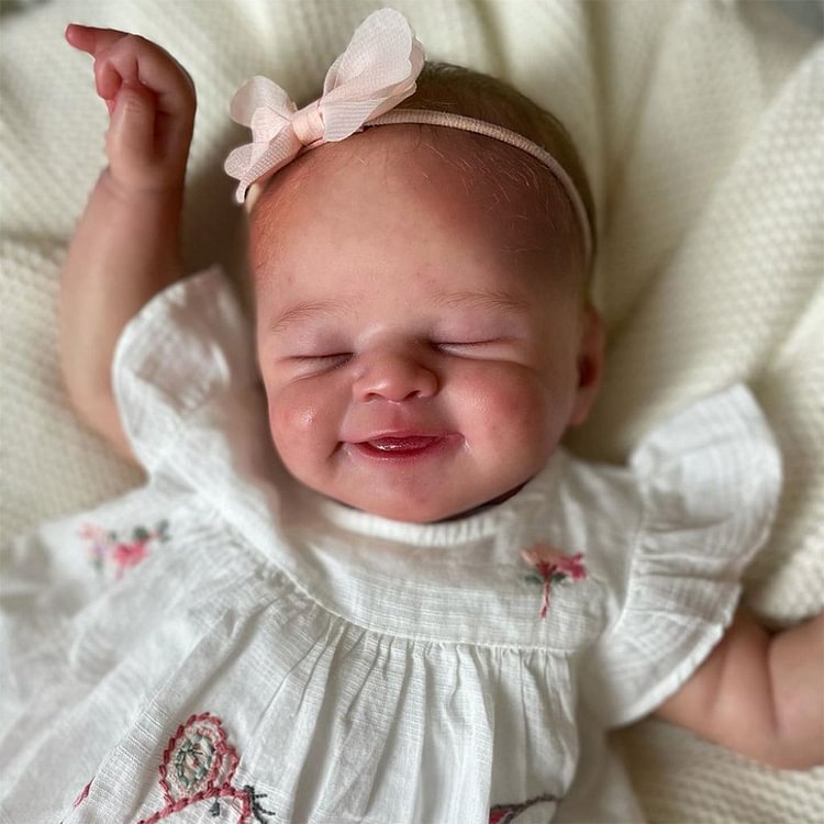 21'' Quality Realistic Handmade Reborn Baby Cloth Body Girl Dolls Adory, Best Reborn Toy Dolls For Children Rebornartdoll® Rebornartdoll®