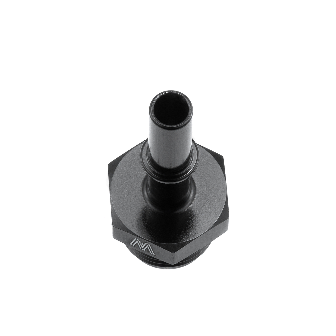 8AN Fuel Adapter Fitting to 5/16 GM Quick Connect LS Male Aluminum BLACK