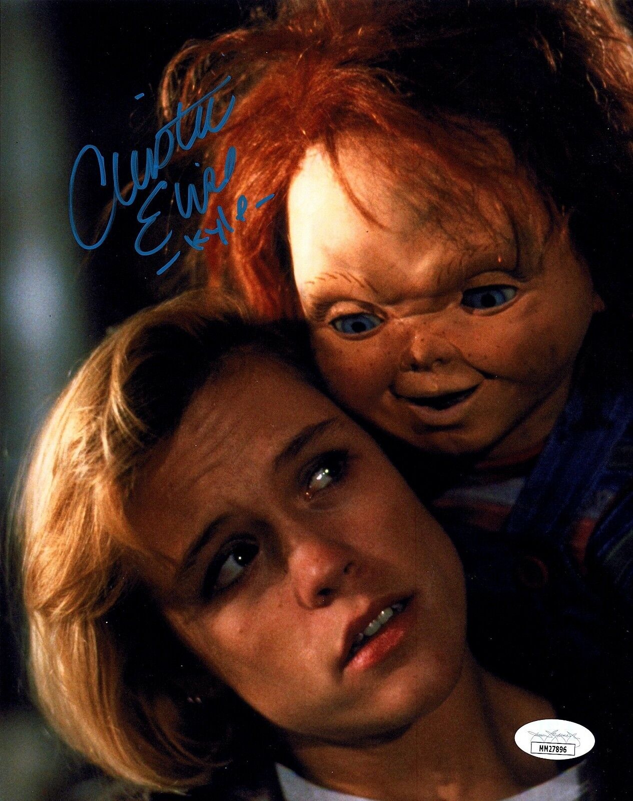 CHRISTINE ELISE Autograph SIGNED 8x10 Photo Poster painting CHILD'S PLAY 2 KYLE CHUCKY JSA CERT