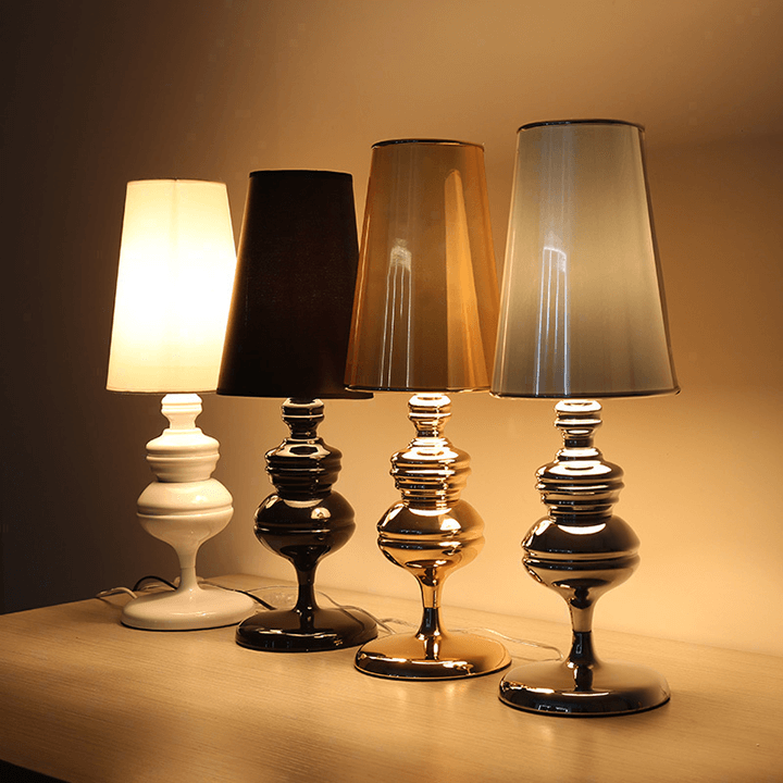 Modern Metallic Table Lamp
