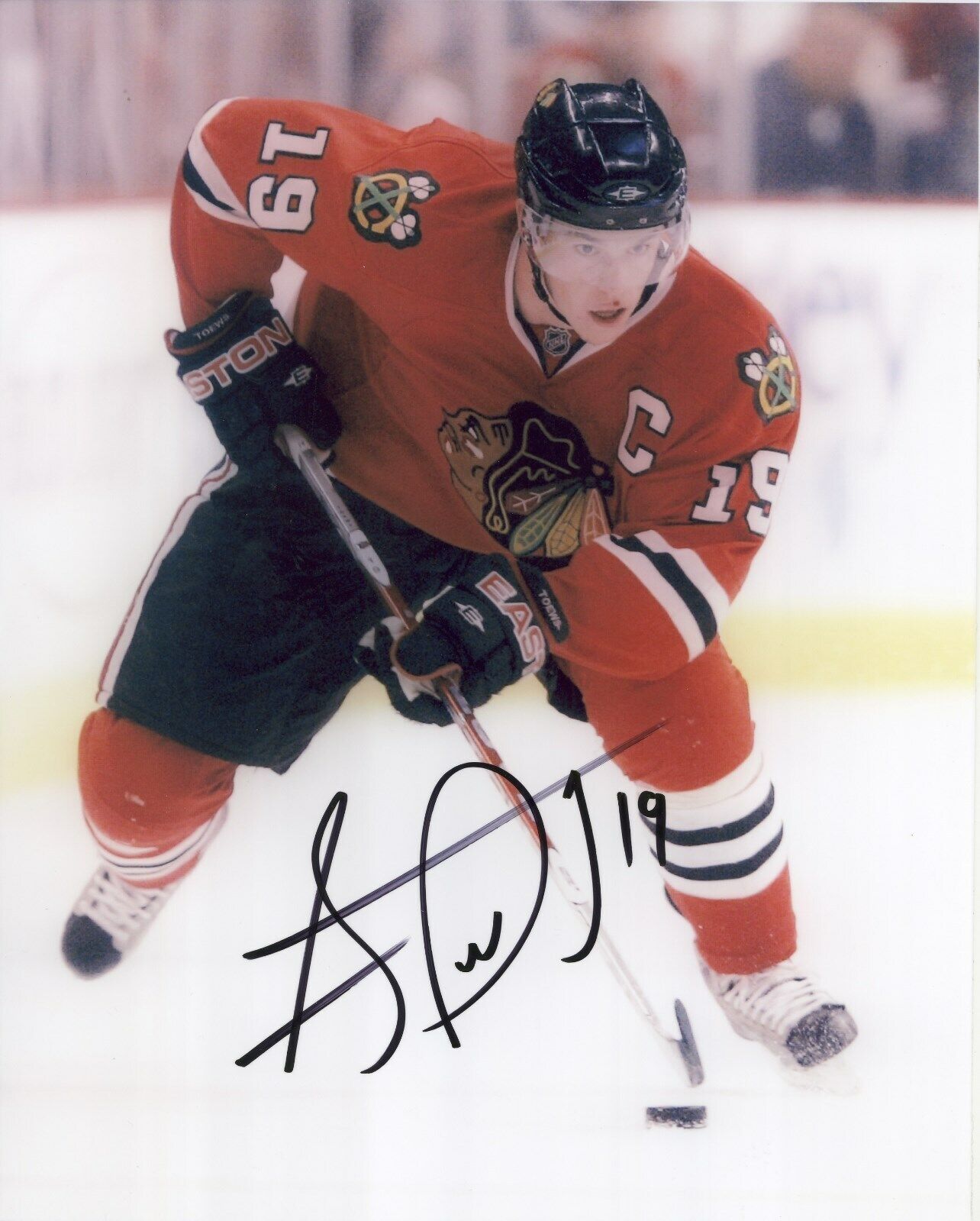 JONATHAN TOEWES - BLACKHAWKS Autographed Signed 8x10 Reprint Photo Poster painting !!