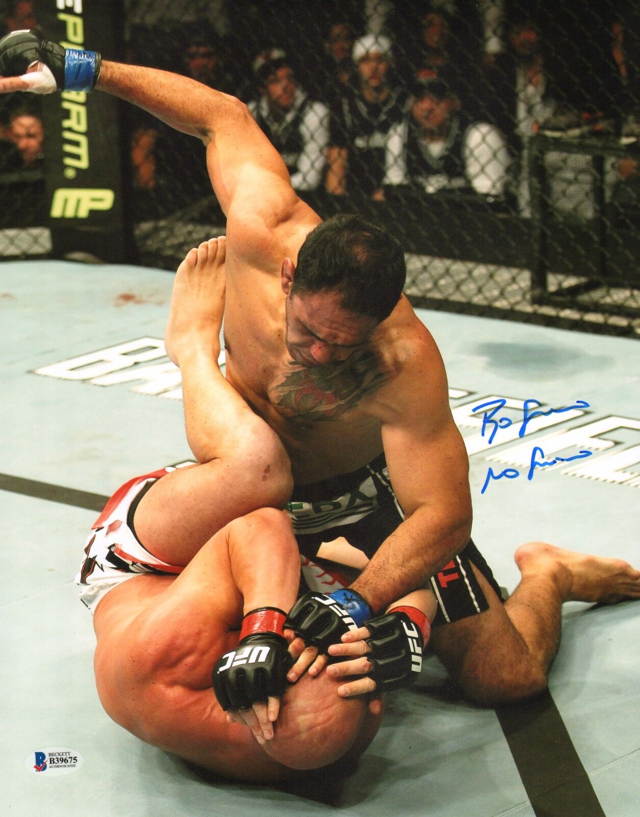 Antonio Rogerio Nogueira Signed 11x14 Photo Poster painting BAS Beckett COA UFC 140 Autograph 1