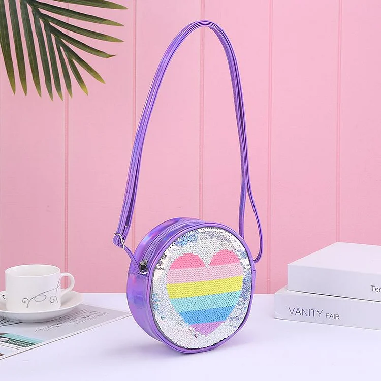 Laser Sequin Unicorn Bag