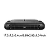 2Pcs Car Rear Seat Headrest Cooling Fan USB Powered Fan Car Interior Accessories