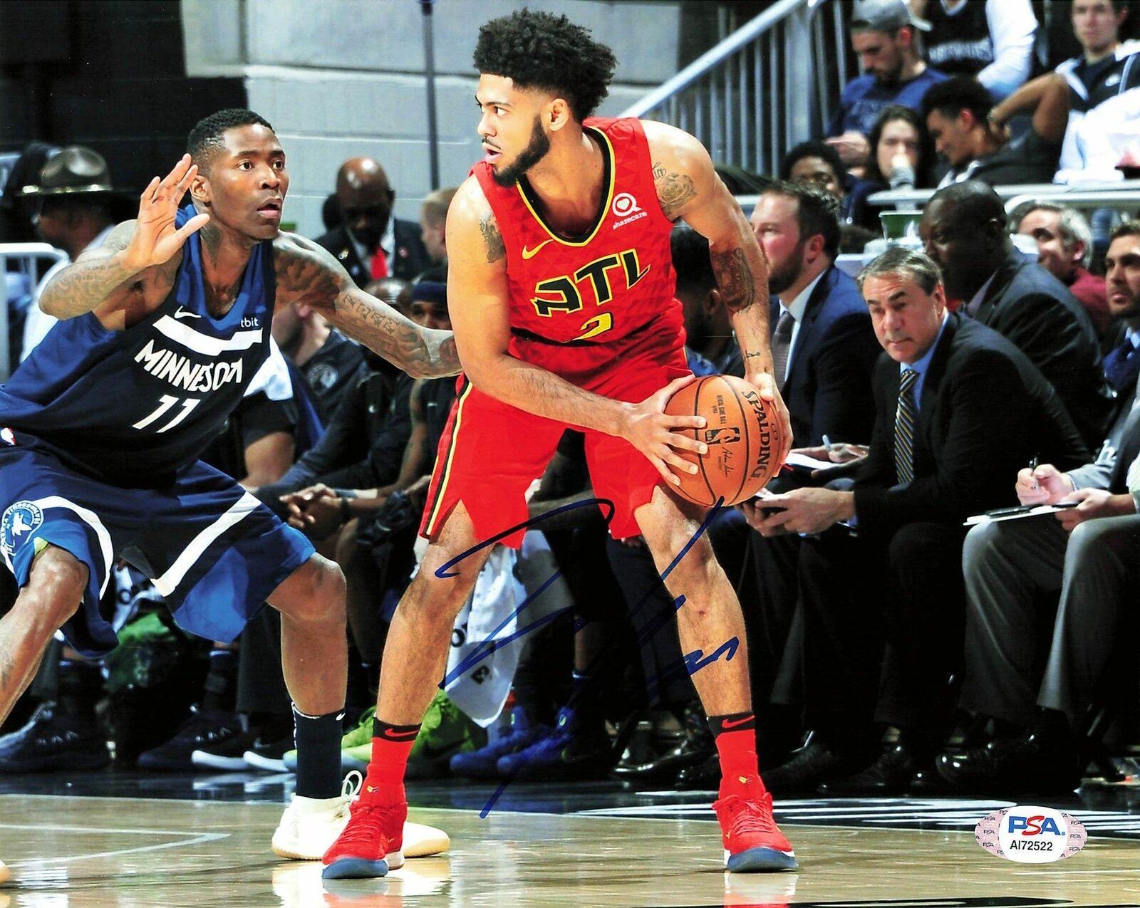 TYLER DORSEY signed 8x10 Photo Poster painting PSA/DNA Atlanta Hawks Autographed