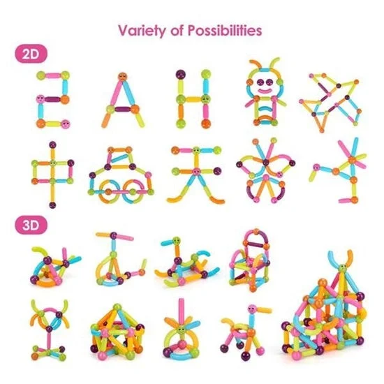 Versatilen Educational Magnet Building Blocks