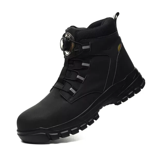 Waterproof, Indestructible Work Shoes for Men with Steel Toe Cap