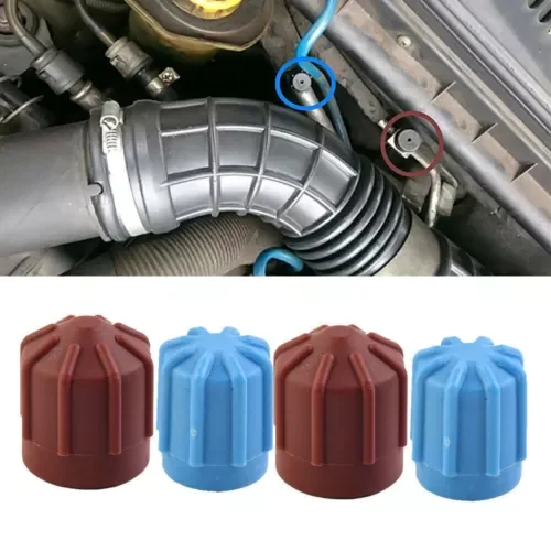 Dronehint Car Parts A/C System Valve Cap Air Conditioning Valve Core Set Valve Dust Cover  (For: Acura) Parts