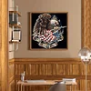 Diamond Painting -5D Full Square Drill American Eagle (50x50cm)