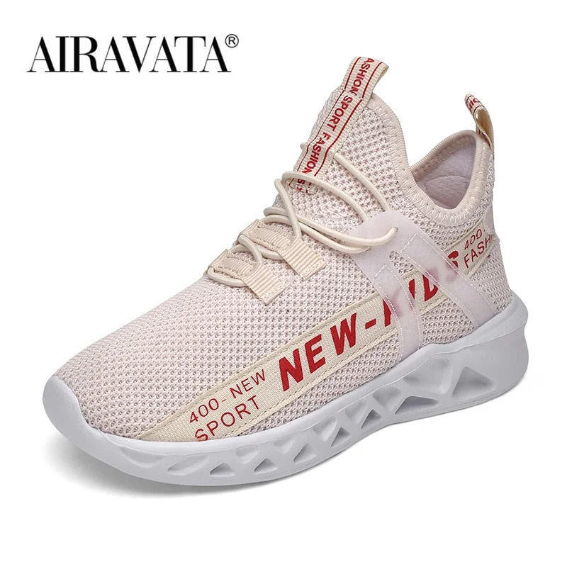 Kids Sneakers Mesh Breathable Walking Shoes Flat Outdoor Casual Athletic Shoes Size 28-39