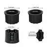 Umbrella Base Stand Hole Ring Plug Cover for Backyard Patio Table Decks (8Pcs)