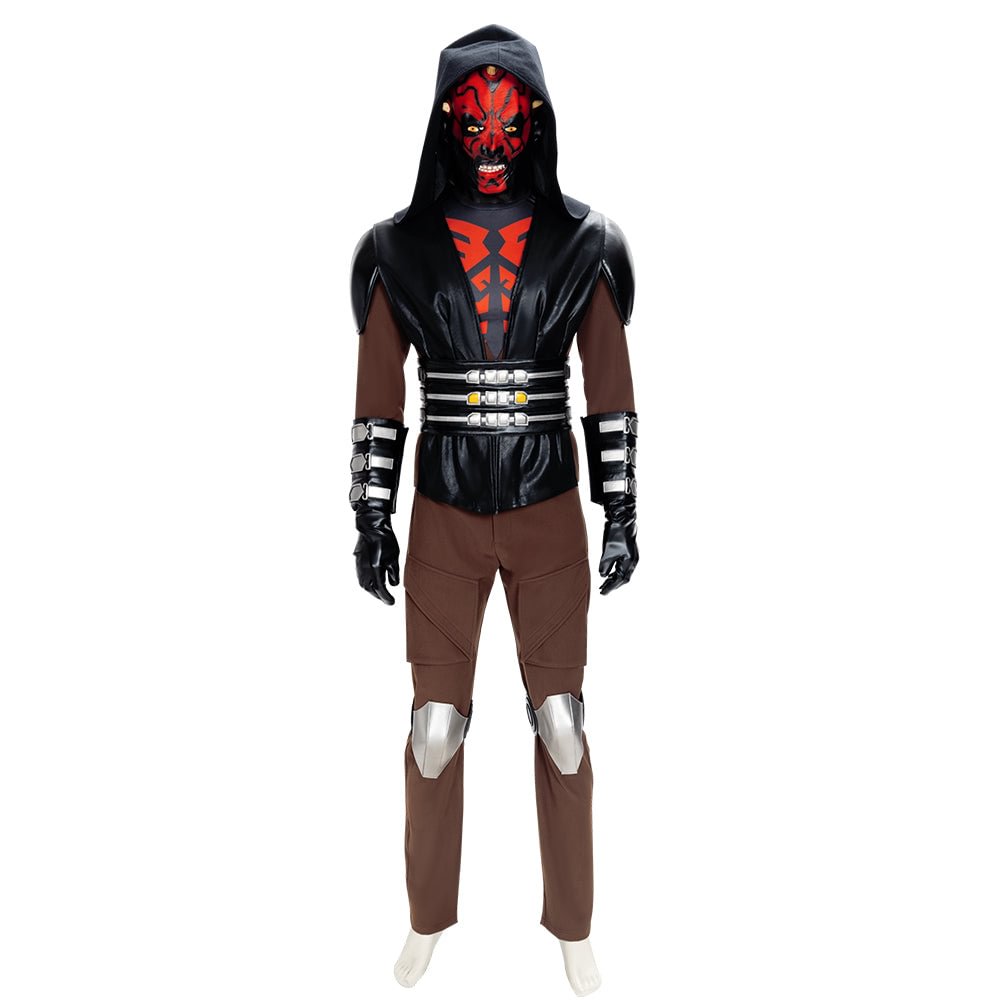 Star Wars Darth Maul Cosplay Costume The Clone Wars Suit