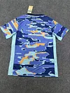 2024-2025 England National Team Training Wear camouflage blue Football Shirt