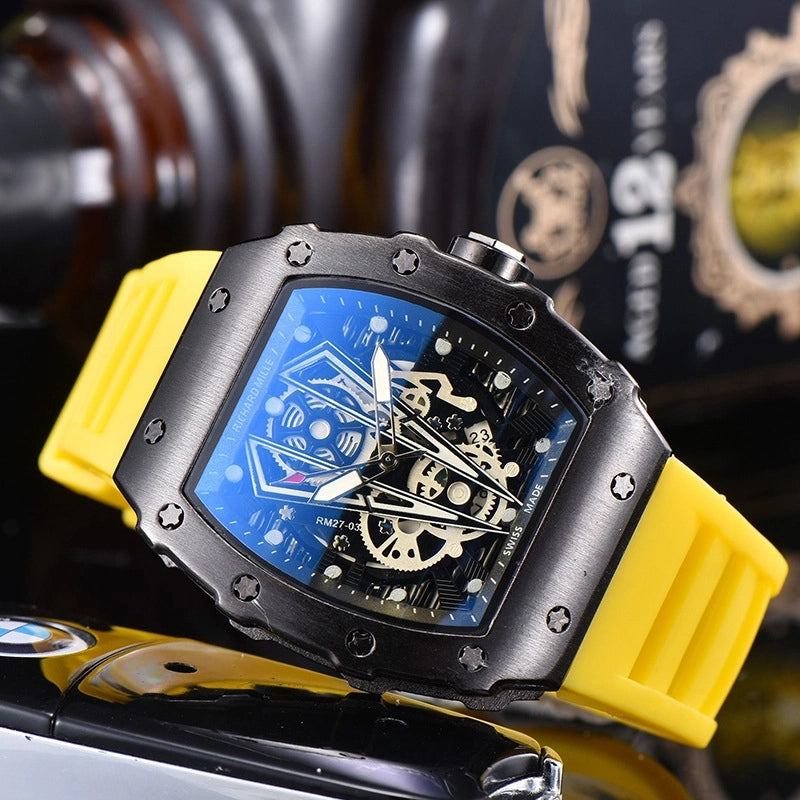 Business Minimalist Geometric Quartz Men’s Watches