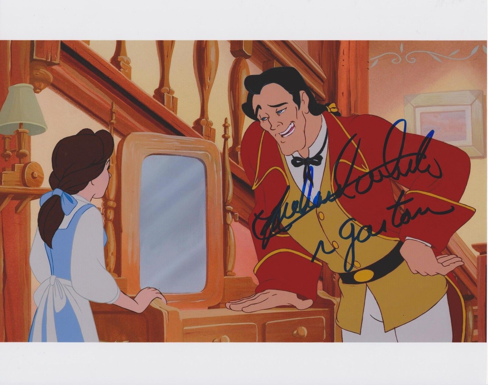 Richard White Beauty & The Beast In Person Signed 8X10 Photo Poster painting At HShow