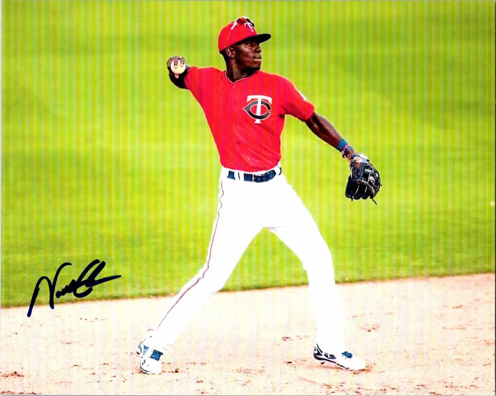 Nick Gordon Signed 8x10 Photo Poster painting Minnesota Twins Autographed NFL AWM COA