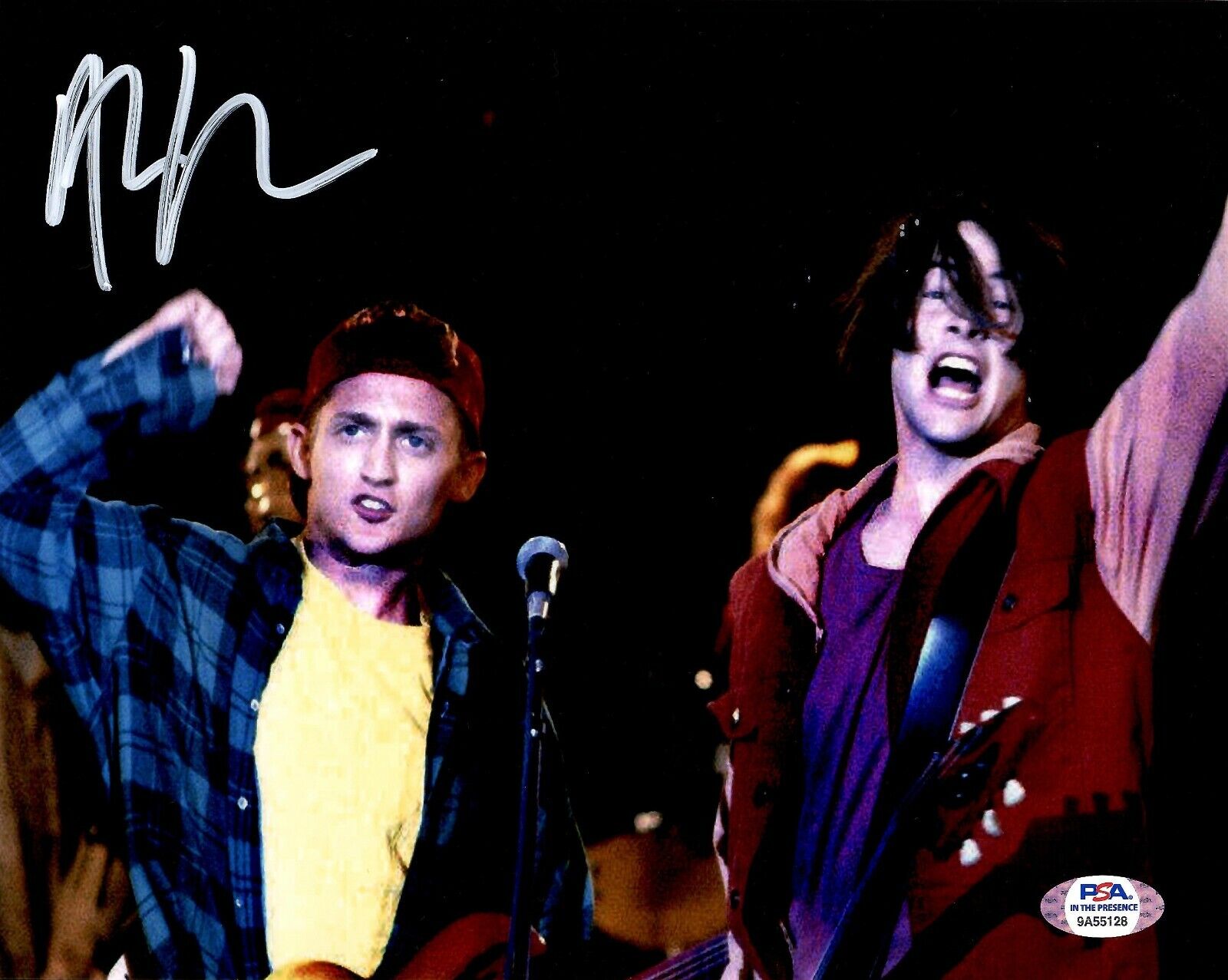 Alex Winter autographed 8x10 Photo Poster painting Bill & Ted's Excellent Adventure PSA COA